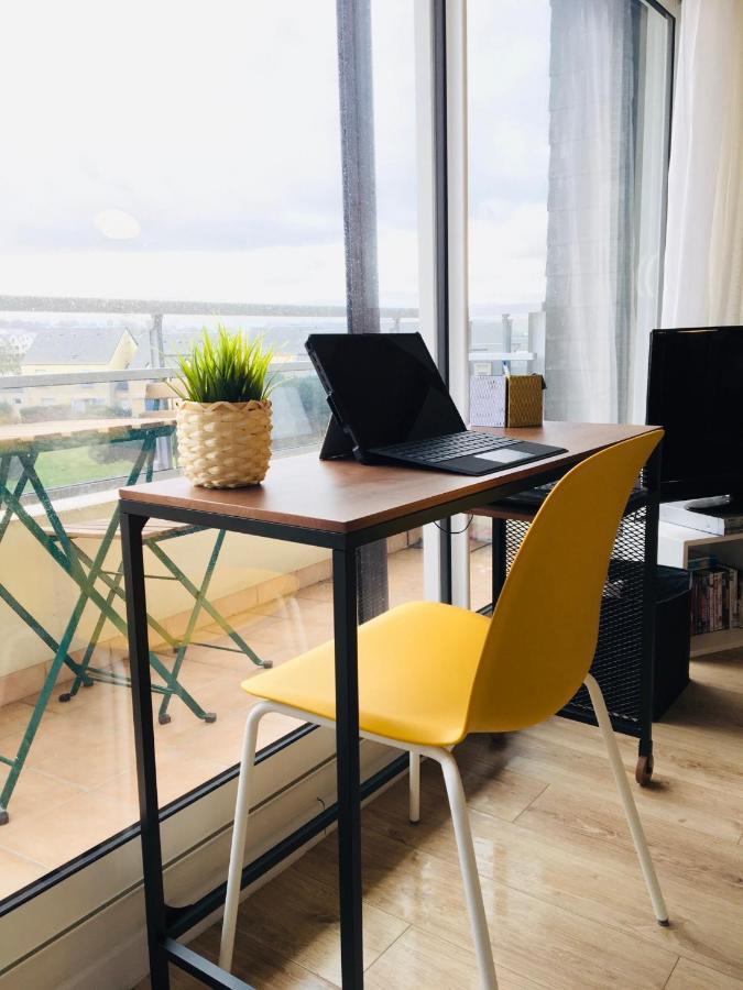 Bleu Sale - F2 Courseulles Avec Balcon Apartment Екстериор снимка